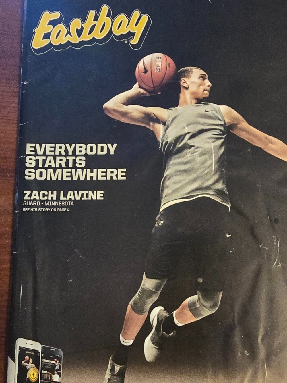 Eastbay Magazine Oct. 2016 Zach Lavine Cover Everybody Starts Somewhere